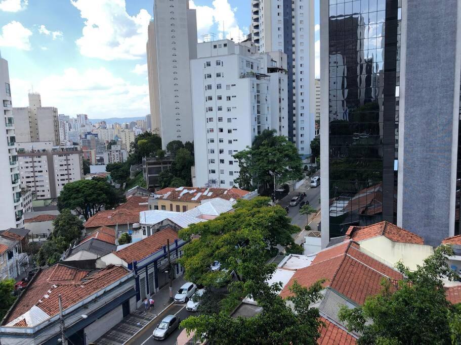 דירות סאו פאולו 44 Simples Funcional Av Paulista X Metro Brigadeiro Promatre Wifi 300 מראה חיצוני תמונה